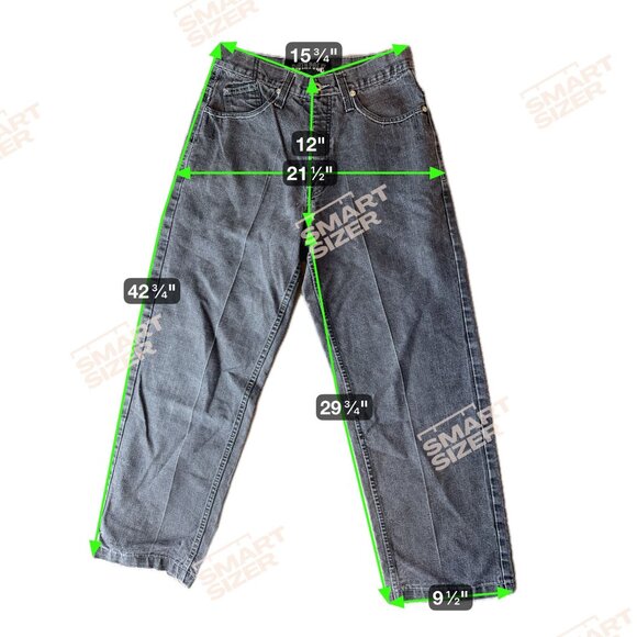 Southpole Mens Denim Jeans 32 Relaxed Fit Embroidered Back Pockets Vintage - Picture 2 of 8